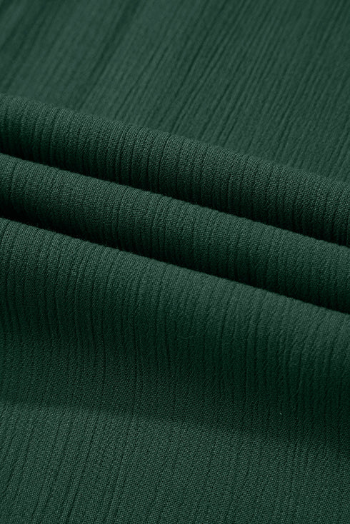 Duffel Green Spaghetti Straps Pocketed Slouchy Maxi Dress
